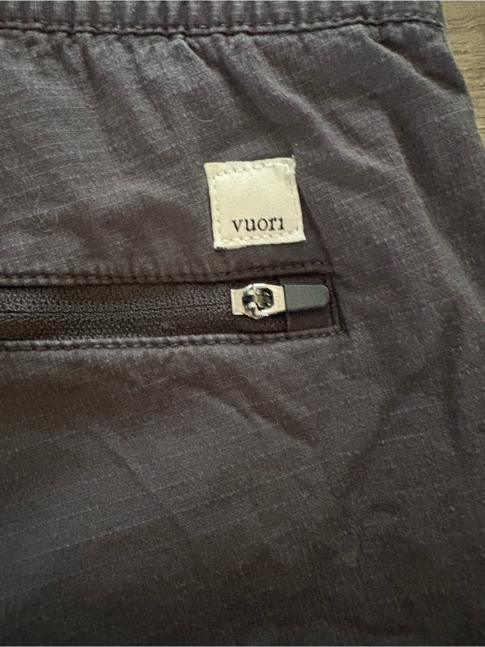 Vuori Charcoal Ripstop Drawstring Pants - Picture 9 of 11